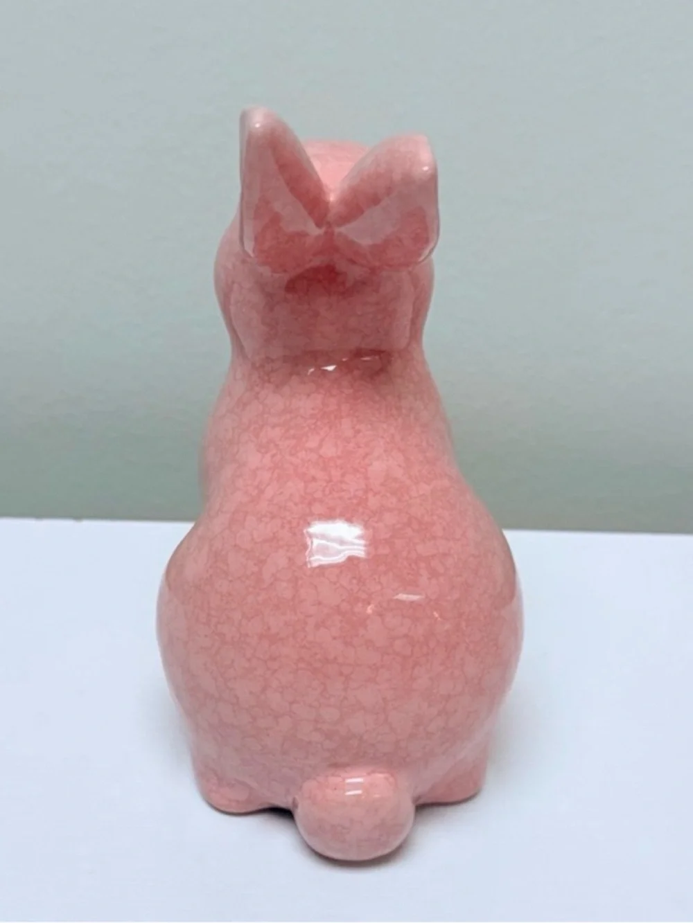 New! Target Bullseye Playground Ceramic Glaze Pink Bunny, Easter Spring 2026